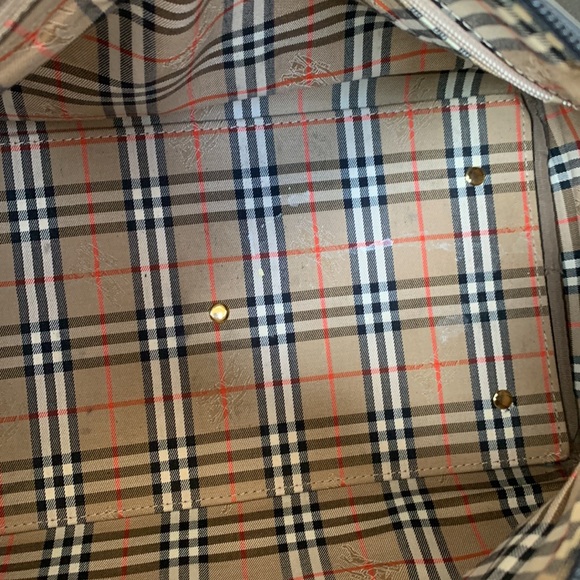 ❤️❤️sOLD❤️❤️Burberrys vintage Boston leather bag - Picture 5 of 14